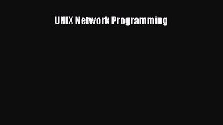 Read UNIX Network Programming E-Book Free