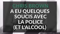 Ivre, Chris Brown a quelque chose à vous dire sur la police