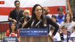 Rosario Dawson Introduces Bernie Sanders East Los Angeles Rally (5 23 16)