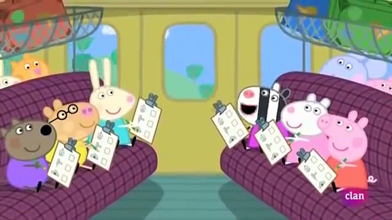 Videos de Peppa pig Capitulos completos en Español   Viaje en tren