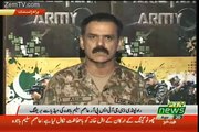 GEN Asim Bajwa Exclusive Talk After Surrender Of Chotu Gang