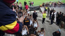 Hawthorn walking into the race after defeating Adelaide, 18/6/2015