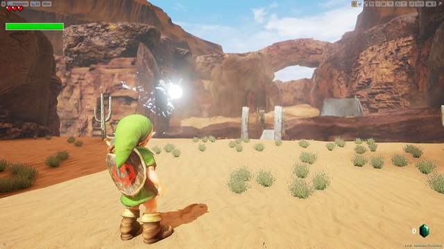 Unreal Engine 4 [4.11.2] Zelda Ocarina of Time Gerudo Valley + Download link