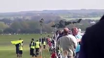 Helicopter Pilot Shows Amazing Skill in London Airshow Army helicopter