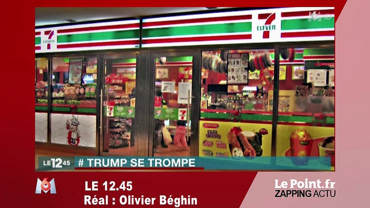 Zapping du "Point" : Quand Trump confond le 11 Septembre et une enseigne de supermarché