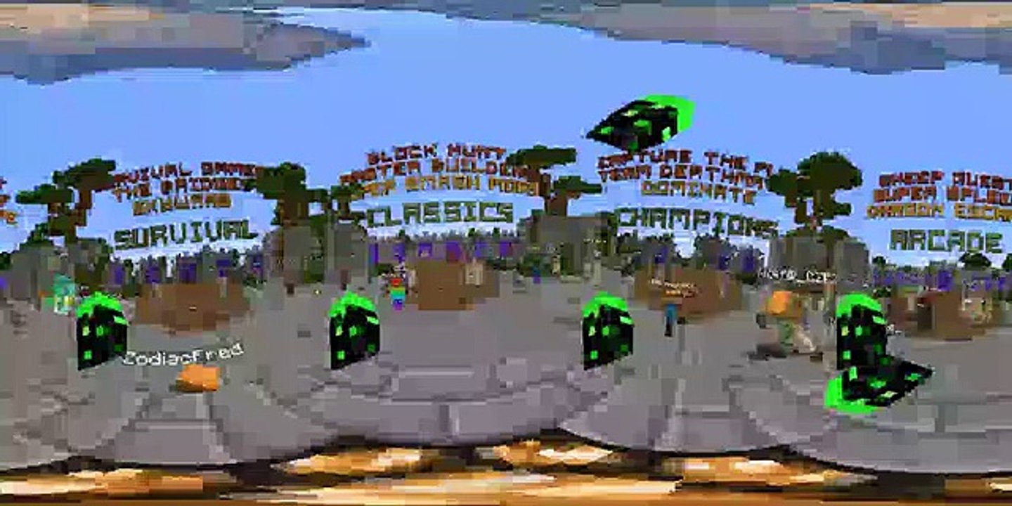 360 Minecraft Video Test
