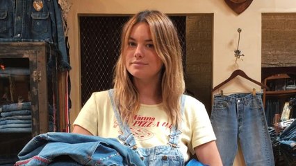 How to Shop for Vintage Denim Like Model Camille Rowe