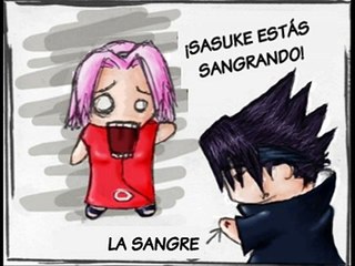 Naruto parodia-sasuke mata a sakura