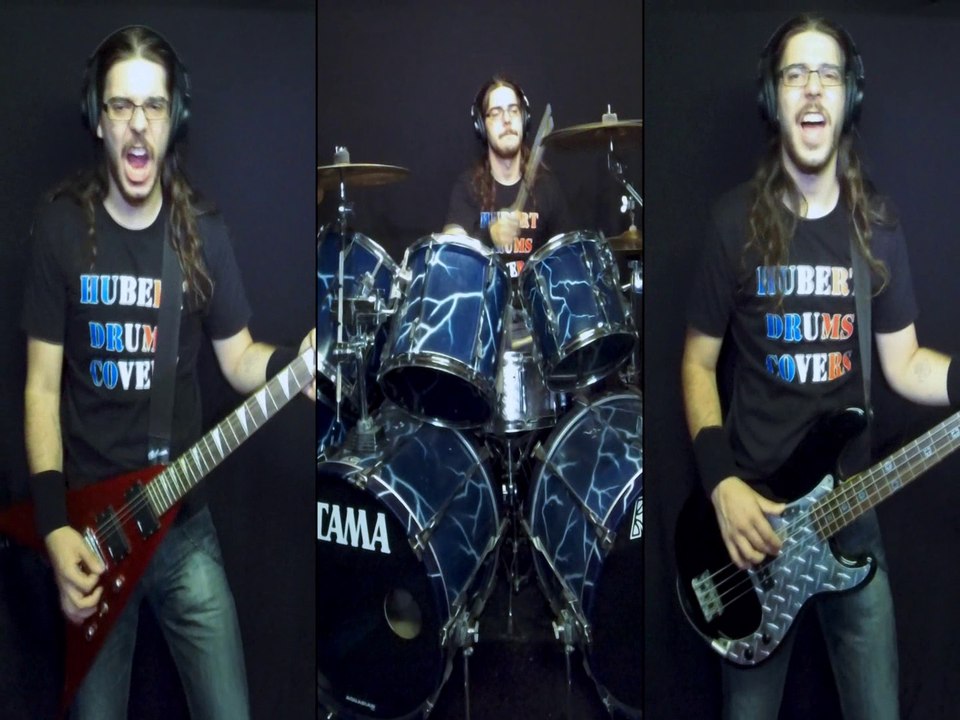 Black Label Society - Too Tough to Die (Drums, Bass & Guitar cover) [HD]