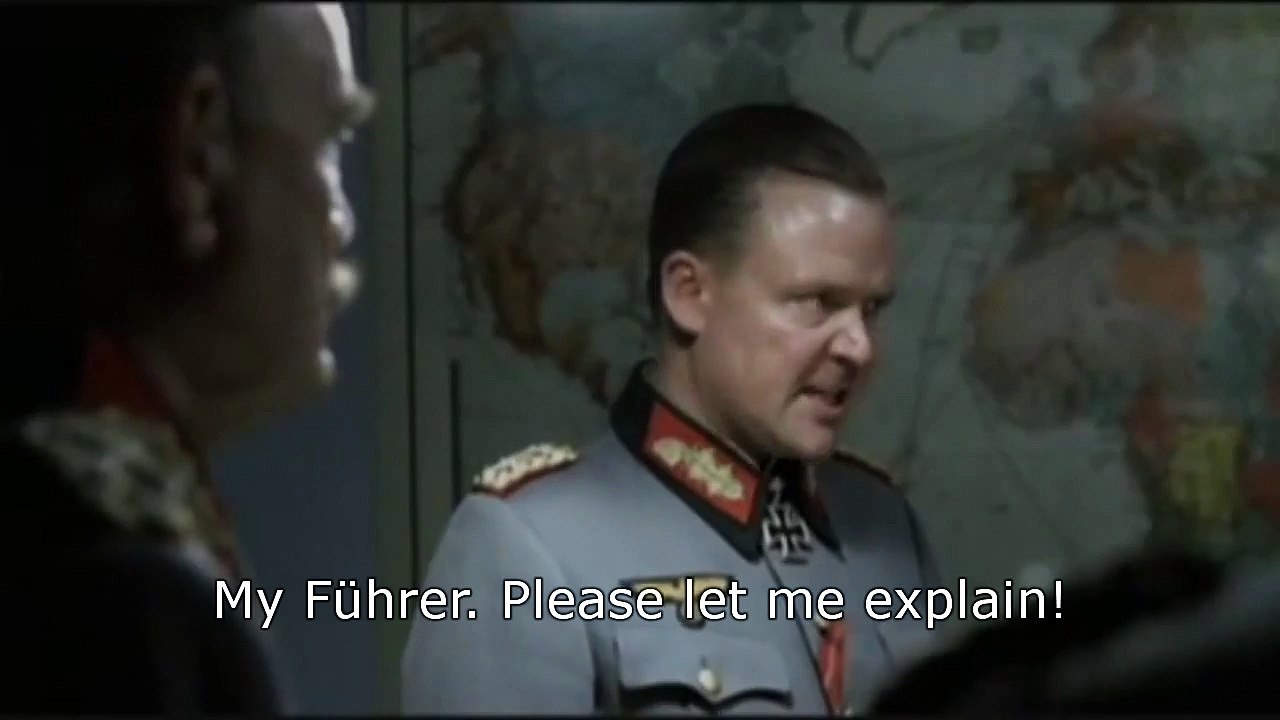 Hitler finds out about the Downfall Parody Maker