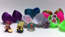 Glitter Eggs Surprise Eggs Disney Tsum Tsum Peppa Pig Disney Princess Huevos de Purpurina