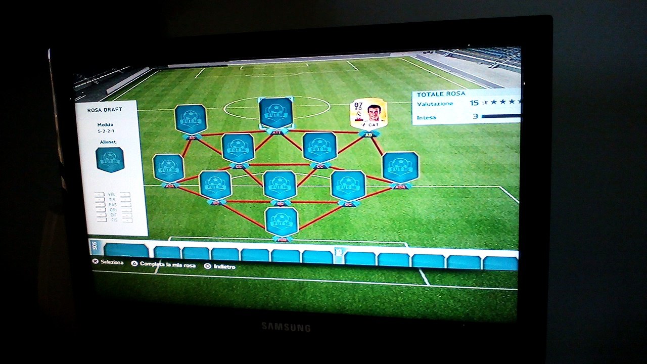 Presentazione + draft fut fifa 16