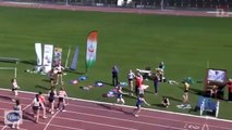 Final incroyable sur une course de relais 4x400m féminin et pétage de cable des commentateurs