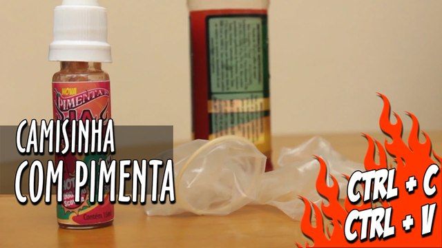 Desafio da Camisinha com Pimenta