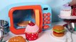 Just Like Home Microwave Oven Toy Kitchen Set Cooking Playset Toy Food Toy Cutting Food Part 8