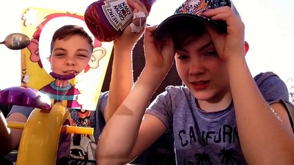 Ketchup challenge with Ben