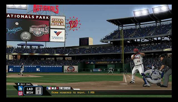 MLB 10 The Show: Los Angeles Dodgers @ Washington Nationals Highlight Reel