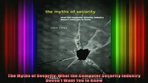 Full Free PDF Downlaod  The Myths of Security What the Computer Security Industry Doesnt Want You to Know Full Free