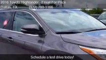 2016 Toyota Highlander XLE 4dr SUV for sale in Dallas, TX 75