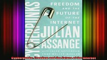 FREE EBOOK ONLINE  Cypherpunks Freedom and the Future of the Internet Free Online