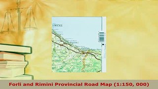 PDF  Forli and Rimini Provincial Road Map 1150 000 Read Full Ebook