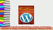 PDF  Beginners Guide to WordPress Create an Amazing Website in Under 24 Hours Updated  EBook
