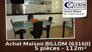 A vendre - maison - BILLOM (63160) - 5 pièces - 112m²