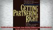 Free PDF Downlaod  Getting Partnering Right How Market Leaders Are Creating LongTerm Competitive Advantage  FREE BOOOK ONLINE