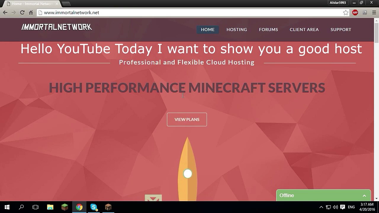 Minecraft Hosting