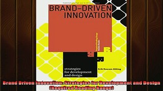 READ book  Brand Driven Innovation Strategies for Development and Design Required Reading Range  DOWNLOAD ONLINE