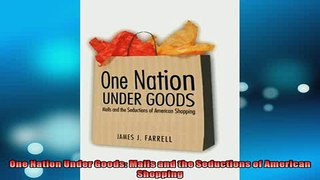 EBOOK ONLINE  One Nation Under Goods Malls and the Seductions of American Shopping  BOOK ONLINE