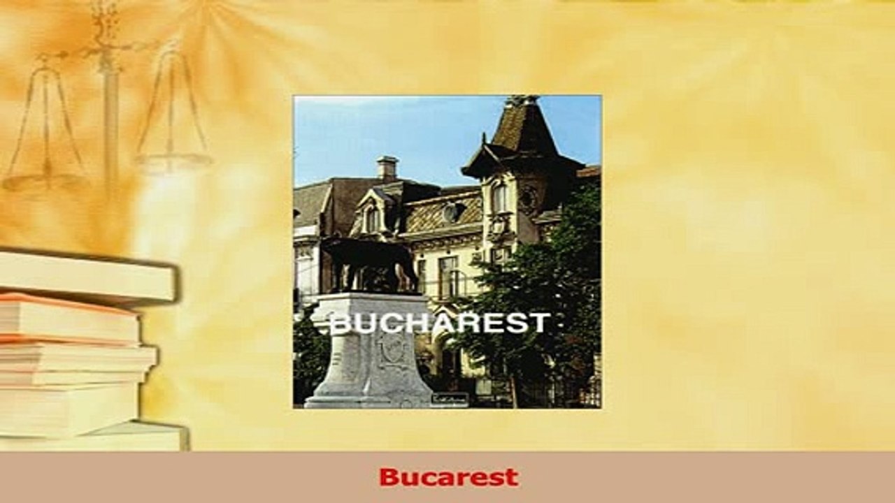 PDF  Bucarest Download Online