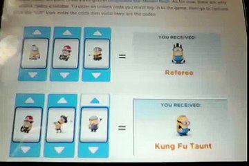 коды к миньён раш