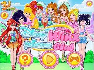 Disney Princess Games - Disney Princess Winx Club