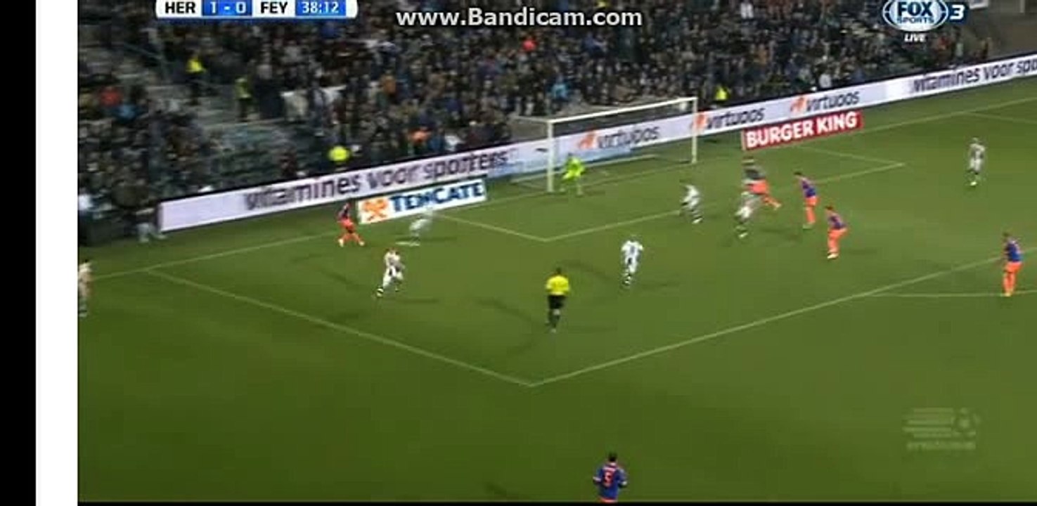 Michiel Kramer Goal HD - Heracles 1-1 Feyenoord - 20-04-2016