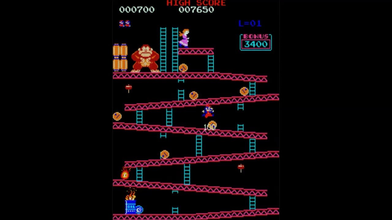 Donkey Kong - Como assim???