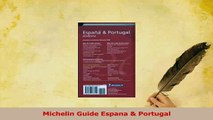 PDF  Michelin Guide Espana  Portugal Read Online