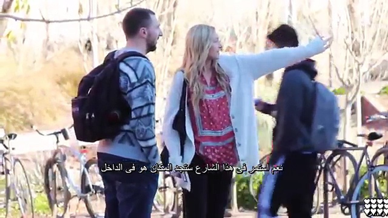 مقطع جميل  شاهد تواضع بنات أمريكا