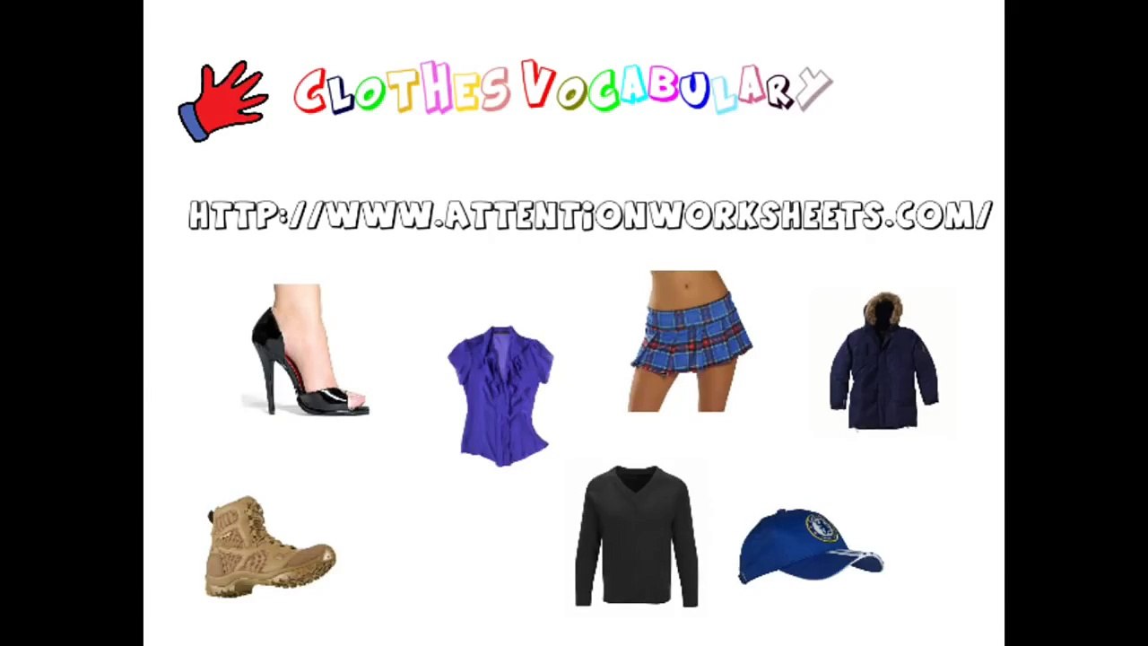 Clothes Vocabulary [cut]