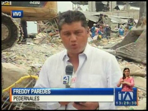 Fuertes réplicas inquietan a los habitantes de Pedernales