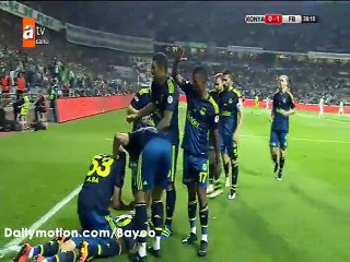 Volkan Sen Goal HD - Konyaspor 0-1 Fenerbahce - 20-04-2016
