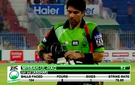 Misbah-ul-Haq match winning 82 run innings against KPK in Pakistan Cup 2016