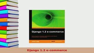 PDF  Django 12 ecommerce  EBook