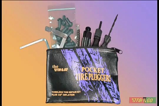 Stop & Go - Pocket Tire Plugger Repair Kit