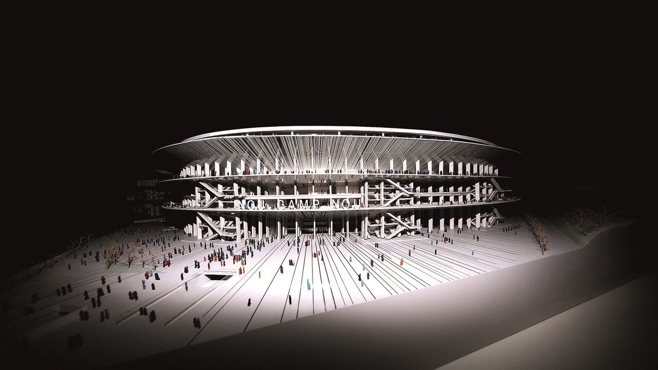 NUEVO CAMP NOU – La maqueta / The model