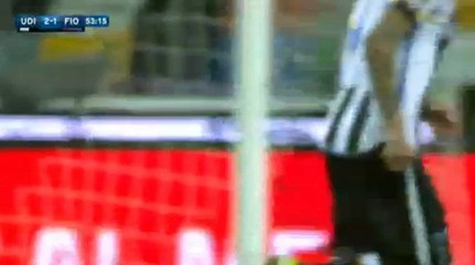 Thereau GOAL (2:1) - Udinese vs Fiorentina 20/04/2016