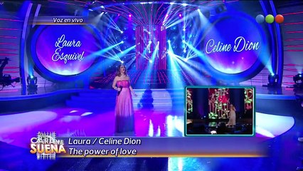 Laura Esquivel como Celine Dion Tu Cara Me Suena (Gala 14)