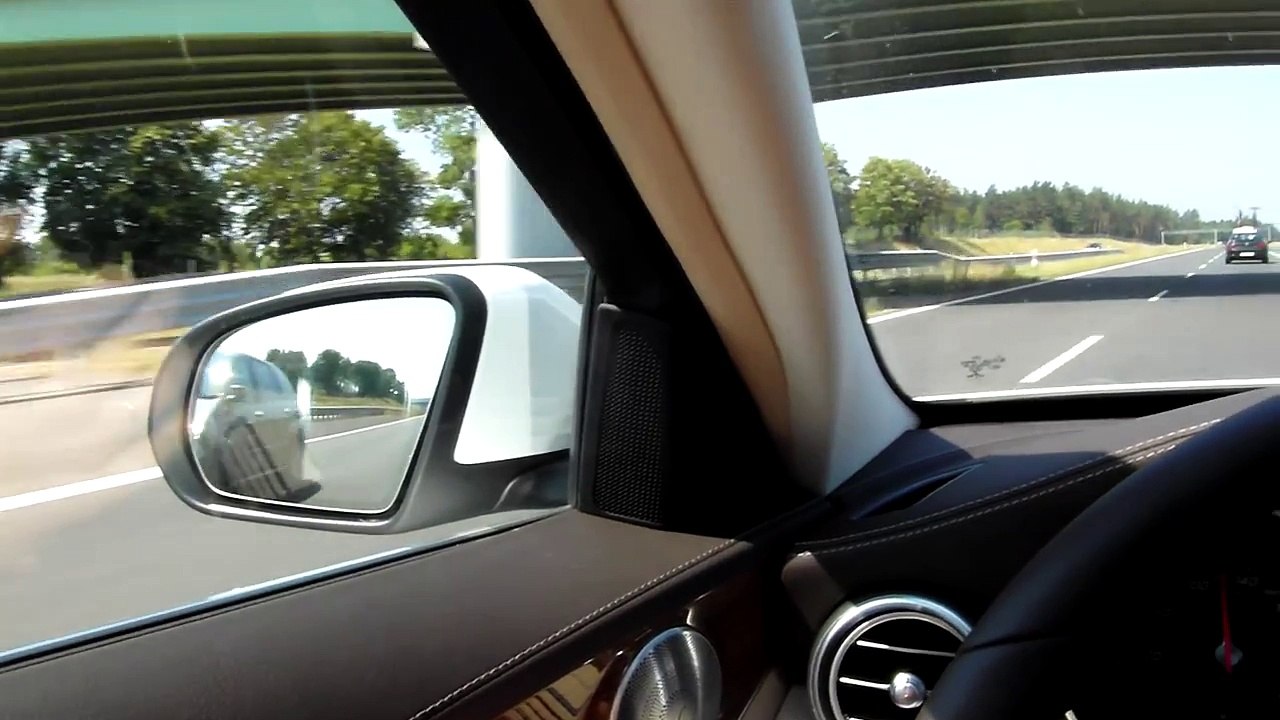 Mercedes C200 C Class 2014 2015 W205 140km/h 87MPH Motorway Highway Cruising