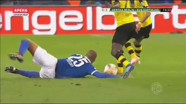 Marco Reus Fantastic Goal HD - Hertha Berlin 0-2 Dortmund - DFB Pokal - 20/04/2016