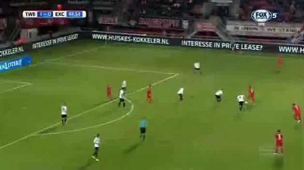 Goal CABRAL HD - Twente 1-0 Excelsior - 20-04-2016